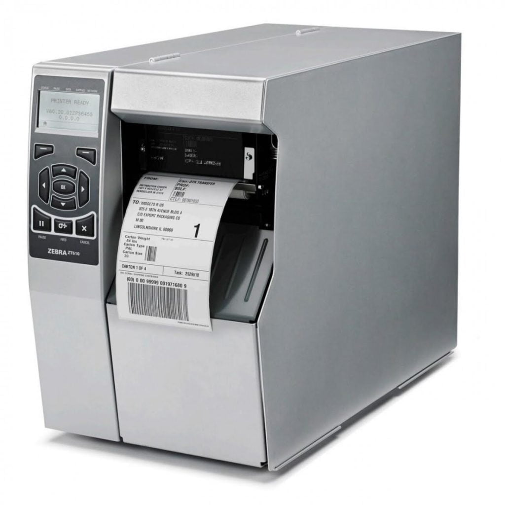 پرینتر لیبل زن مدل  Zebra ZT510 203dpi