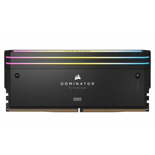 رم دسکتاپ DDR5 دو کاناله 7200 مگاهرتز CL34 کورسیر مدل Dominator TITANIUM RGB ظرفیت 32 گیگابایت - تصویر 2